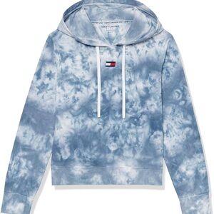 Tommy Hilfiger Women's Cloudy Blue Hoodie
